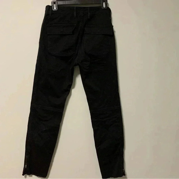 Vince black pants zip details  ankle - Picture 9 of 11